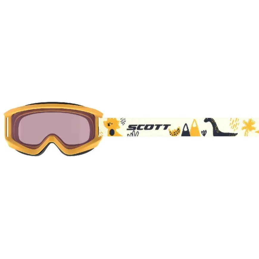 Gafas Scott Gafa Ski Jr Agent Yellow White Enhancer