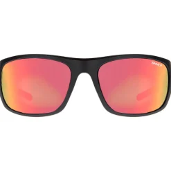 Gafas Sinner Bruno Matte Black-Pc Smoke Red Oil