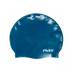 Gorro natació Ras Gorro Silicona Estándard Azul Metalizado SR