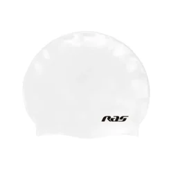 Gorro natació Ras Gorro Silicona Estándard Blanco SR