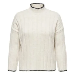 Jerseys Carmakoma Carchick Stitch Ls Highneck Pull Knt