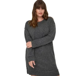 Jerseys Carmakoma Carhazel Ls O-Neck Dress Bf Knt