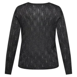 Jerseys Carmakoma Carmella Ls Glitter V-Neck Knt