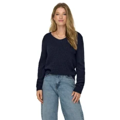 Jerseys Jdy Jdyellen L S V-Neck Pullover Knt