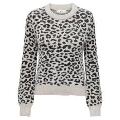 Jerseys Jdy Jdylorraine Animal L S Pullover Knt