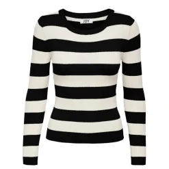 Jerseys Jdy Jdyplum L S O-Neck Stripe Pullover Knt