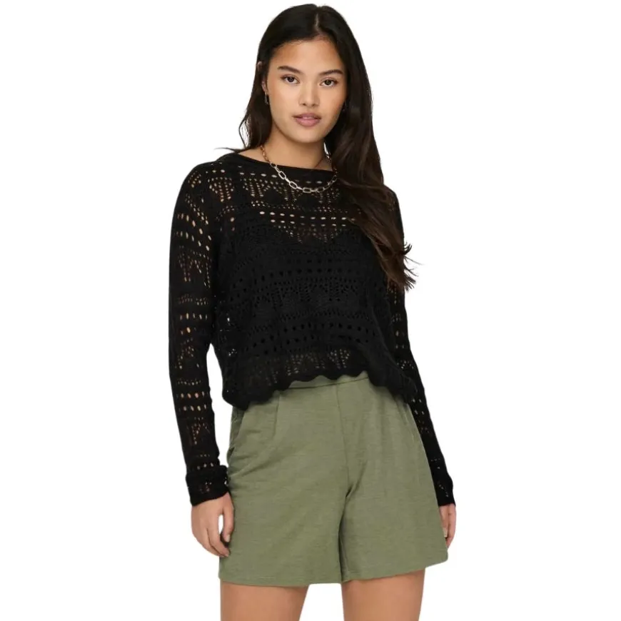 Jerseys Jdy Jdysun Lay L S Boatneck Pullov. Knt Noos