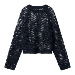 Jerseys Name-it Nkffatrine Ls Short Boxy Knit