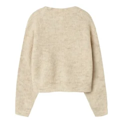 Jerseys Name-it Nkfholly Ls Boxy Short Knit Noos