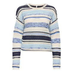 Jerseys Only Onlamelie Ls Structure Multi O-Neck Knt