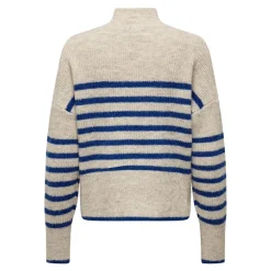 Jerseys Only Onlfridi Life Ls Stripe High Neck Knt