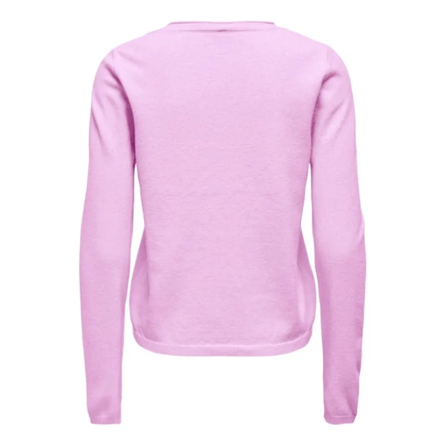 Jerseys Only Onlloyal Life Ls V-Neck Pullo Knt Noos