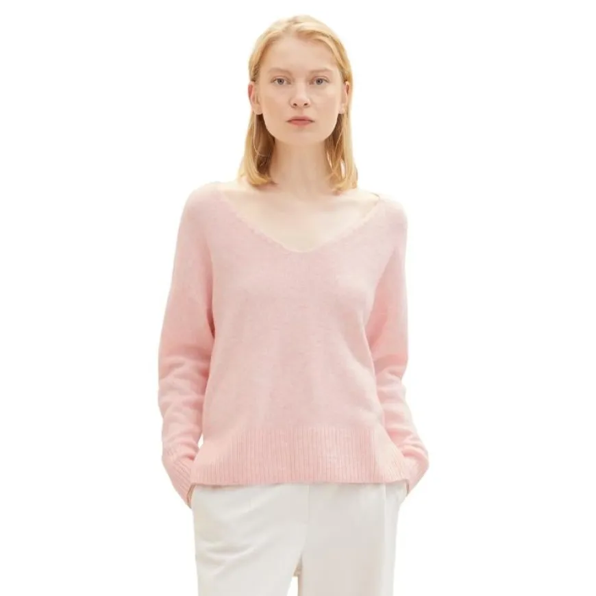 Jerseys Tom tailor Cozy V-Neck Pullover