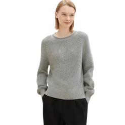 Jerseys Tom tailor Crew Neck Pullover Flat Knit Tops