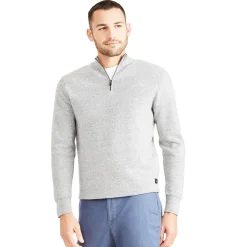 Jerseys Dockers Core 1 4 Zip Sweater Smokestack Heather