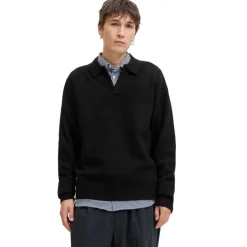 Jerseys Jack & jones Jjsoho Ollie Knit Split Neck Ln
