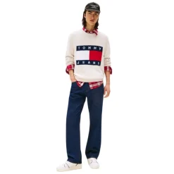 Jerseys Tommy jeans Tjm Reg Melange Flag Sweater