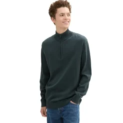 Jerseys Tom tailor Basic Knit Troyer Flat Knit Tops