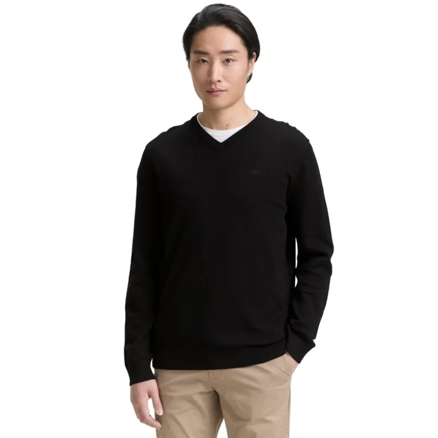 Jerseys Tom tailor Basic V-Neck Knit