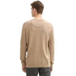 Jerseys Tom tailor Basic V-Neck Knit Flat Knit Tops