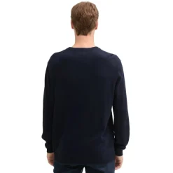 Jerseys Tom tailor Cotton Cashmere Crewneck Knit Flat Knit Tops