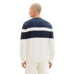 Jerseys Tom tailor Structure Mix Crewneck Knit