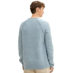Jerseys Tom tailor Twotone Crewneck Knit Flat Knit Tops