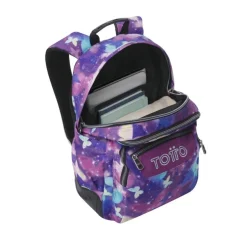 Mochilas Totto Rayol Glitter 33x44x13.5