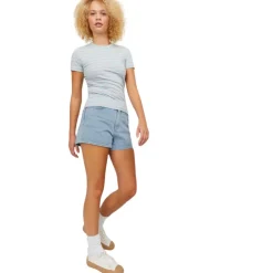 Pantalones bermudas Jjxx Jxnany Mini Hw Denim Shorts Dnm Sn