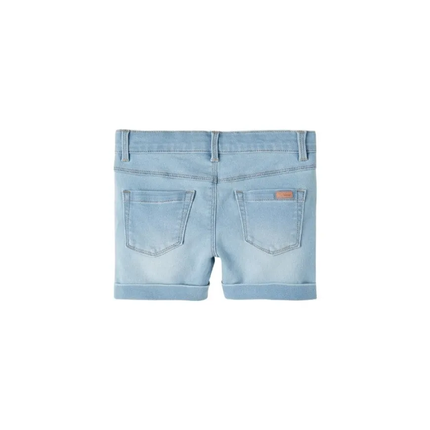 Pantalones bermudas Name-it N.U. Nkfsalli Slim Dnm Shorts 6470-Tx Noos