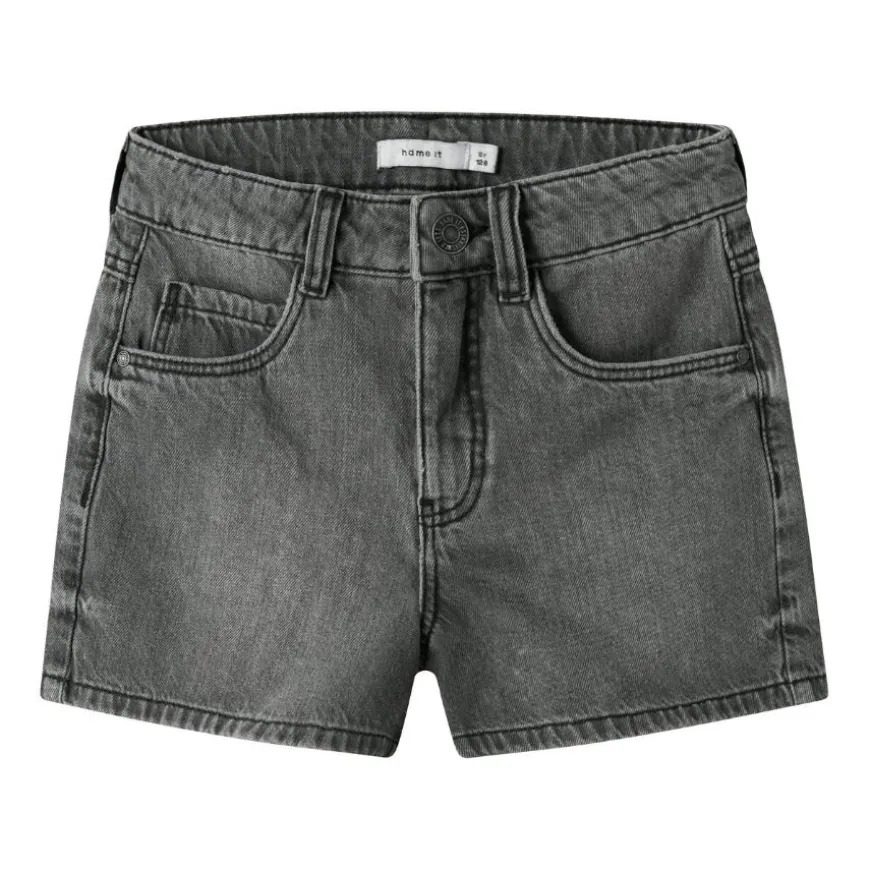 Pantalones bermudas Name-it Nkfrose Mom Dnm Shorts 1141-Mj Noos