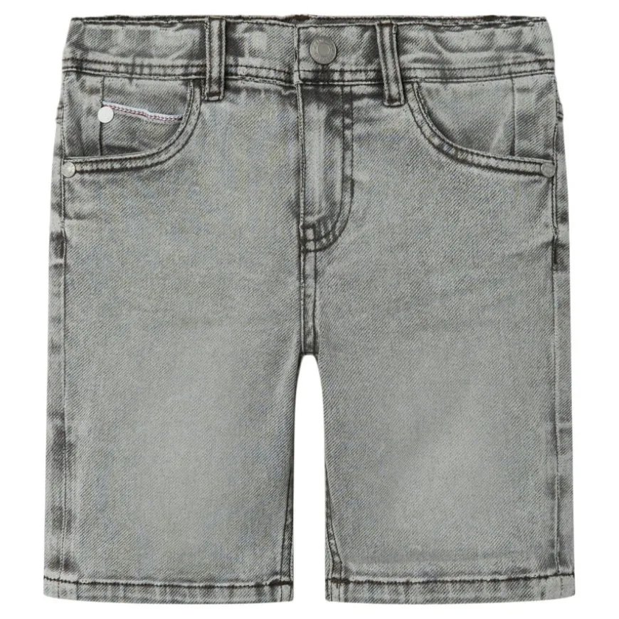 Pantalones bermudas Name-it N.U. Nkmtheo Xsl Dnm L Shorts 1280-Gy Noos
