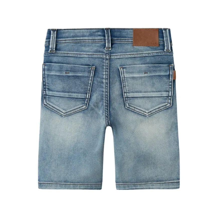 Pantalones bermudas Name-it N.U. Nkmtheo Xsl Dnm L Shorts 5495-Th Noos