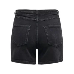 Pantalones bermudas Only Onlgianna Mw Belted Shorts Azg Dnm Noos