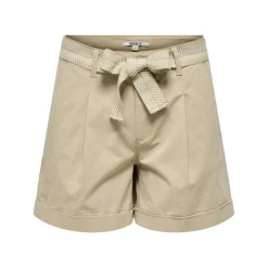Pantalones bermudas Only Onlazelea Mw Belt Chino Shorts Pnt