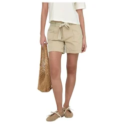 Pantalones bermudas Only Onlazelea Mw Belt Chino Shorts Pnt