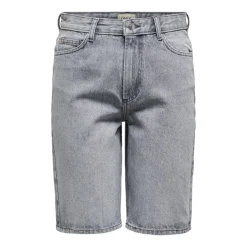 Pantalones bermudas Only Onlsonny Hw Wide Dnm Shorts Noos