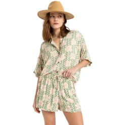 Pantalones bermudas Roxy Lekeitio Break High Printed