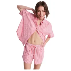 Pantalones bermudas Roxy Lekeitio Break High Stripe