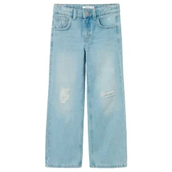 Pantalones tejanos Name-it Nkfrose Hw Wide Jeans Destr 1411-Be Noos