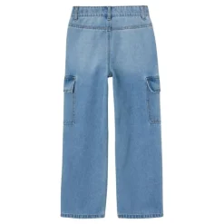 Pantalones tejanos Name-it N.U. Nkfrose Hw Wide Cargo Jeans 6190-Bs Noos