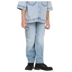 Pantalones tejanos Only kids Kogharmony Wide Cargo Carrot AzgNoos