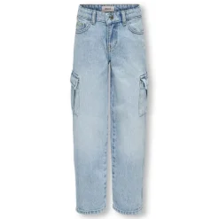 Pantalones tejanos Only kids Kogharmony Wide Cargo Carrot AzgNoos