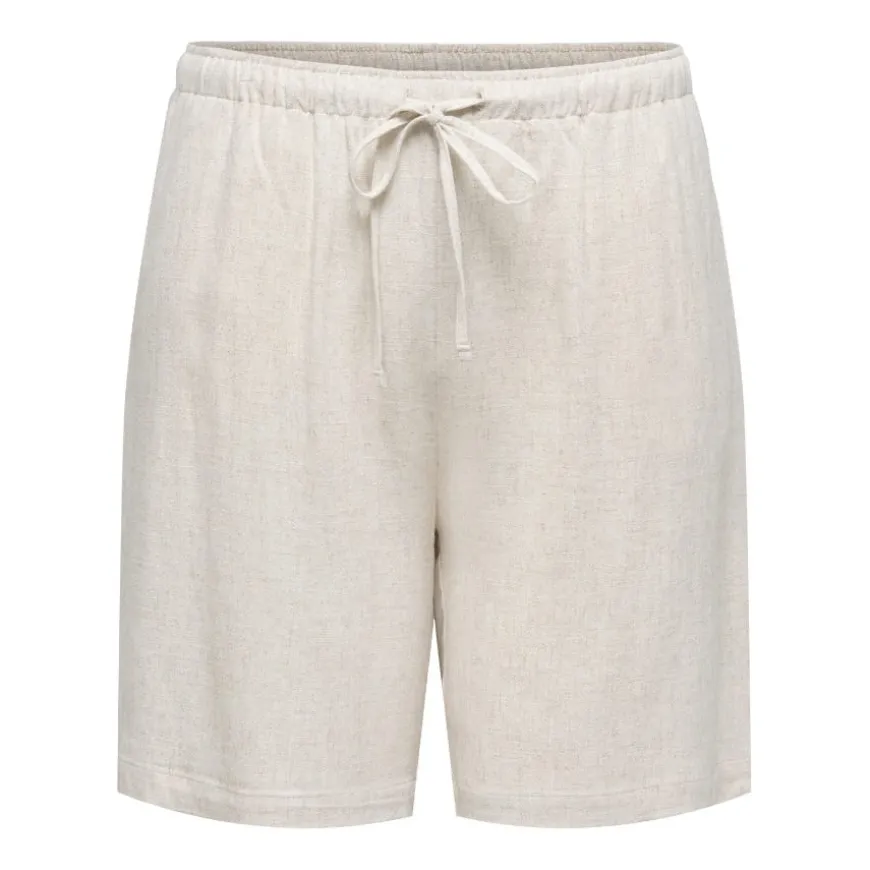 Pantalones bermudas Carmakoma Carsiesta Mw Pull-Up Lin Bl Shorts Noos