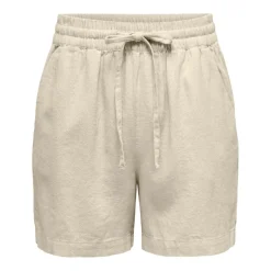 Pantalones bermudas Jdy Jdysay Hw Linen String Shorts Wvn Noos
