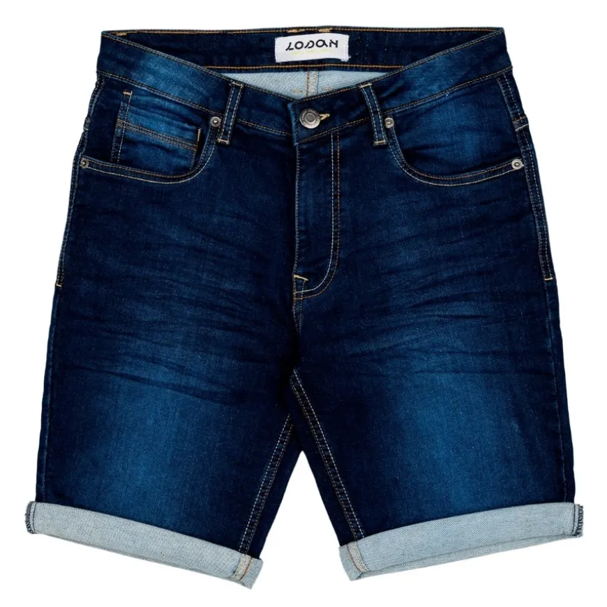 Pantalones bermudas Losan Bermuda Fleece Denim