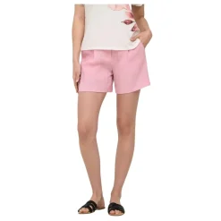 Pantalones bermudas Only Onlita Hw Linen Look Shorts Tlr