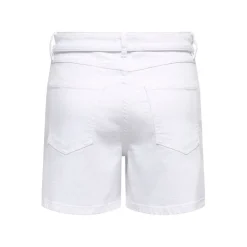 Pantalones bermudas Only Onlgianna Mw Belted Shorts Azg Dnm Noos
