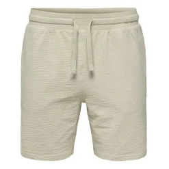 Pantalones bermudas Only & sons Onskian Life Reg Seersucker Shorts Noos