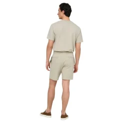 Pantalones bermudas Only & sons Onskian Life Reg Seersucker Shorts Noos